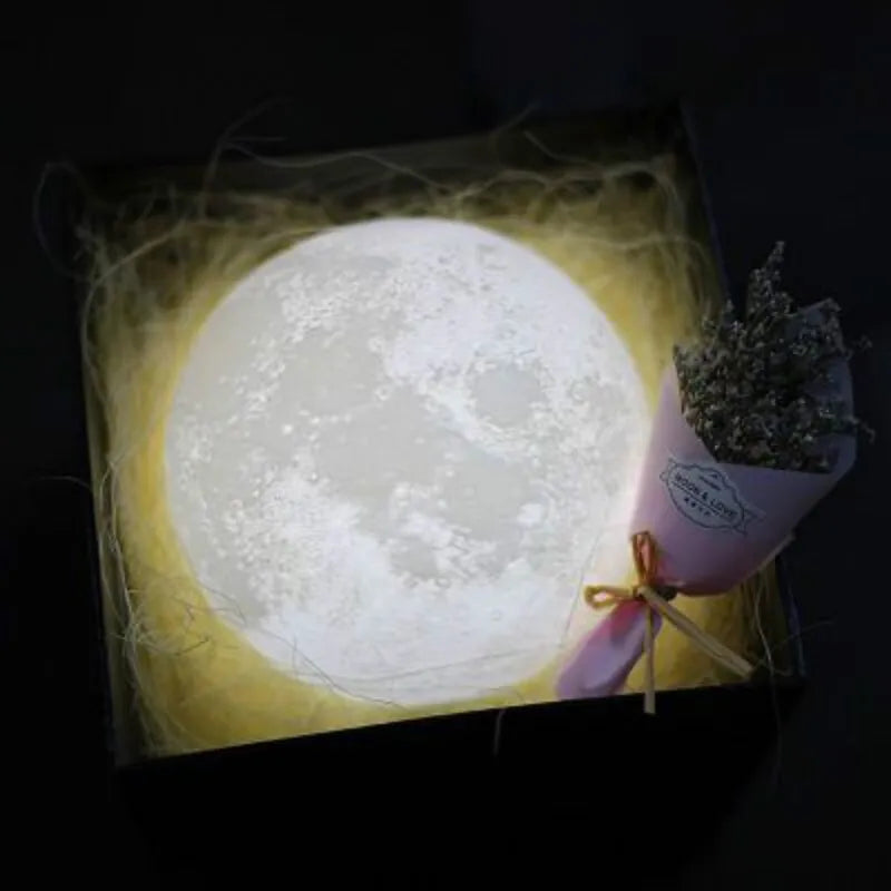 Children's 3D Moon Night Light