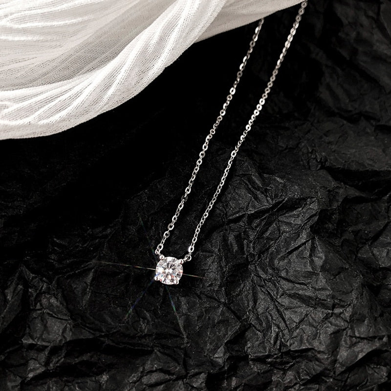 Simple Crystal Necklace