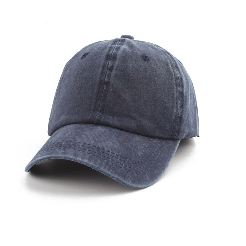 Vintage Washed Cotton Baseball Cap