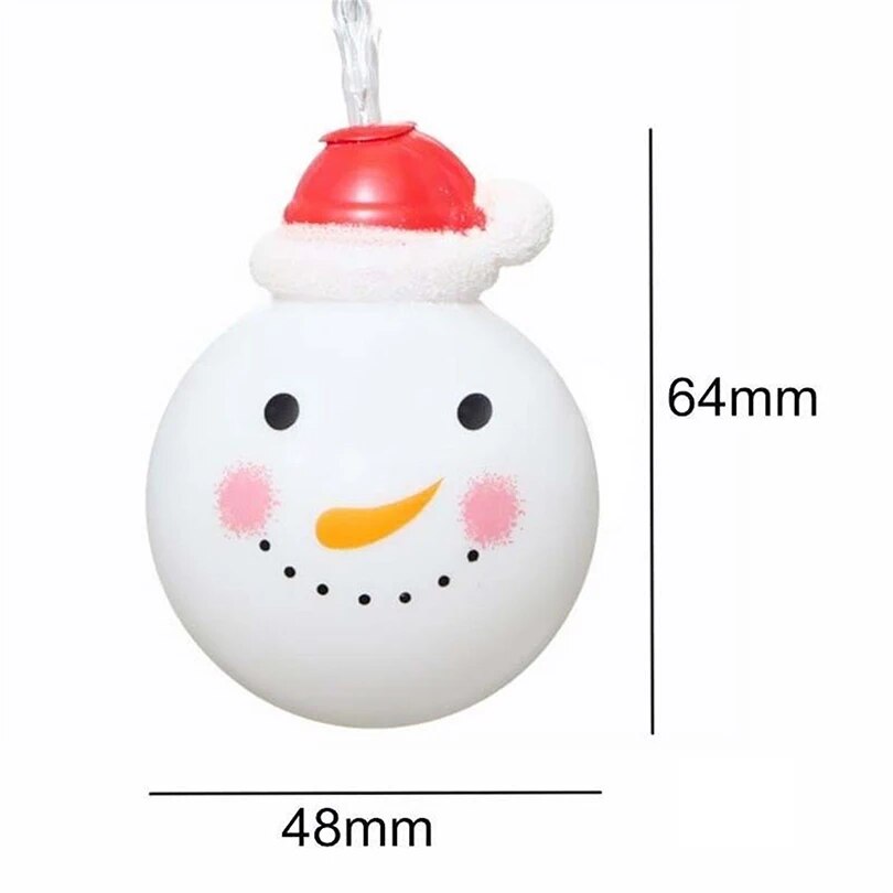 Snowman Led String Lights