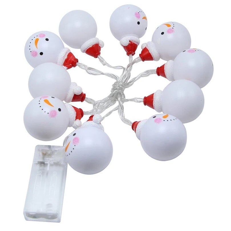 Snowman Led String Lights