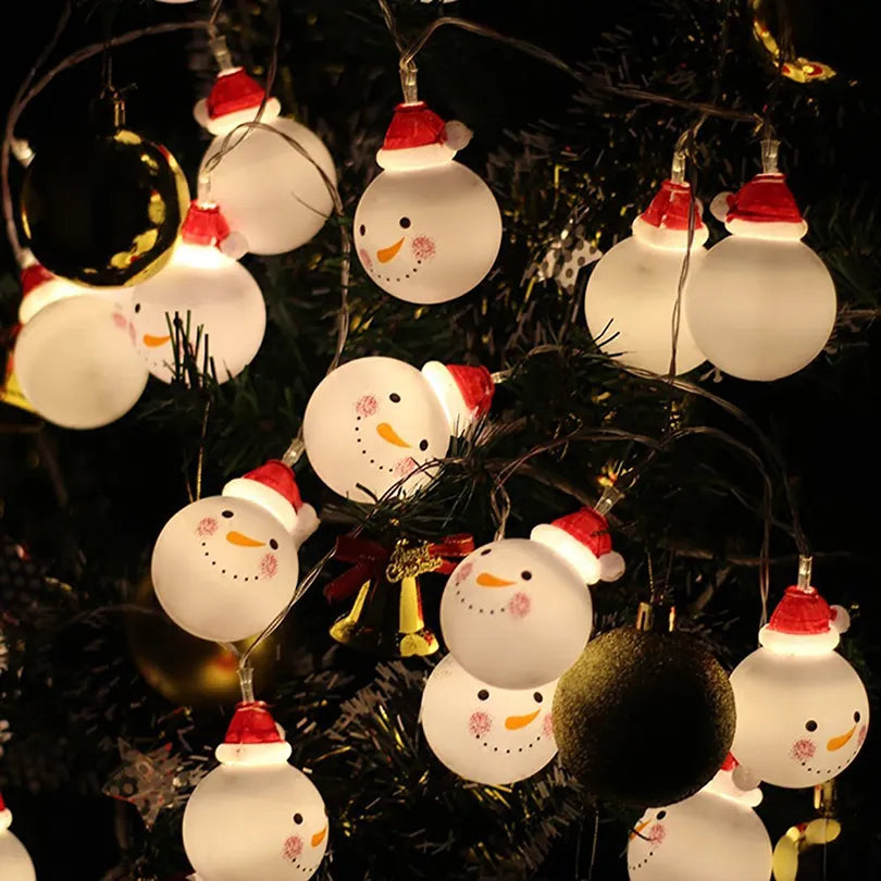 Snowman Led String Lights