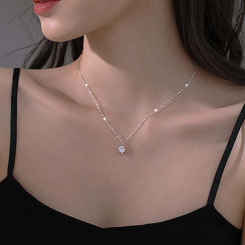 Simple Crystal Necklace