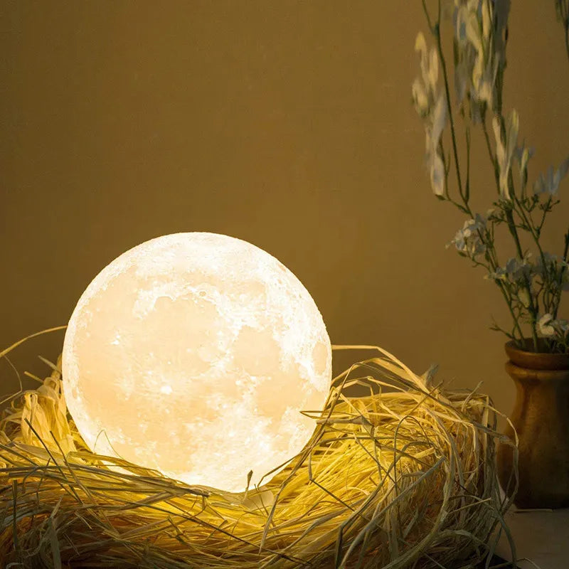 Children's 3D Moon Night Light