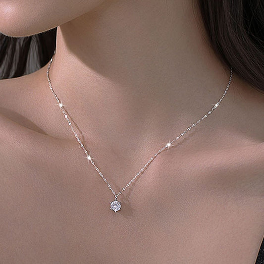 Simple Crystal Necklace