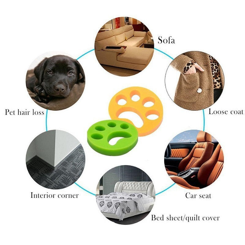 Reusable Pet Hair Remover Washing Machine Accessory