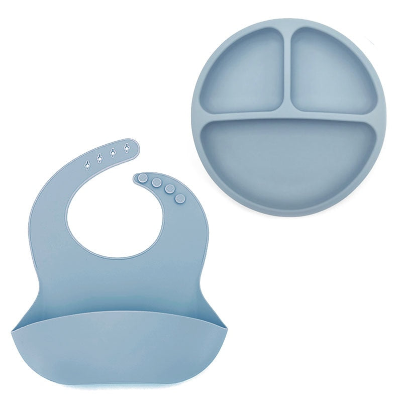 Silicone Plate With Suction for Toddler Training