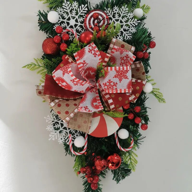 Christmas Candy Wreath