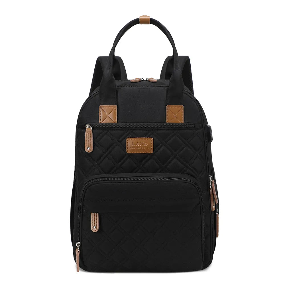 Diaper Bag with USB port Backpack