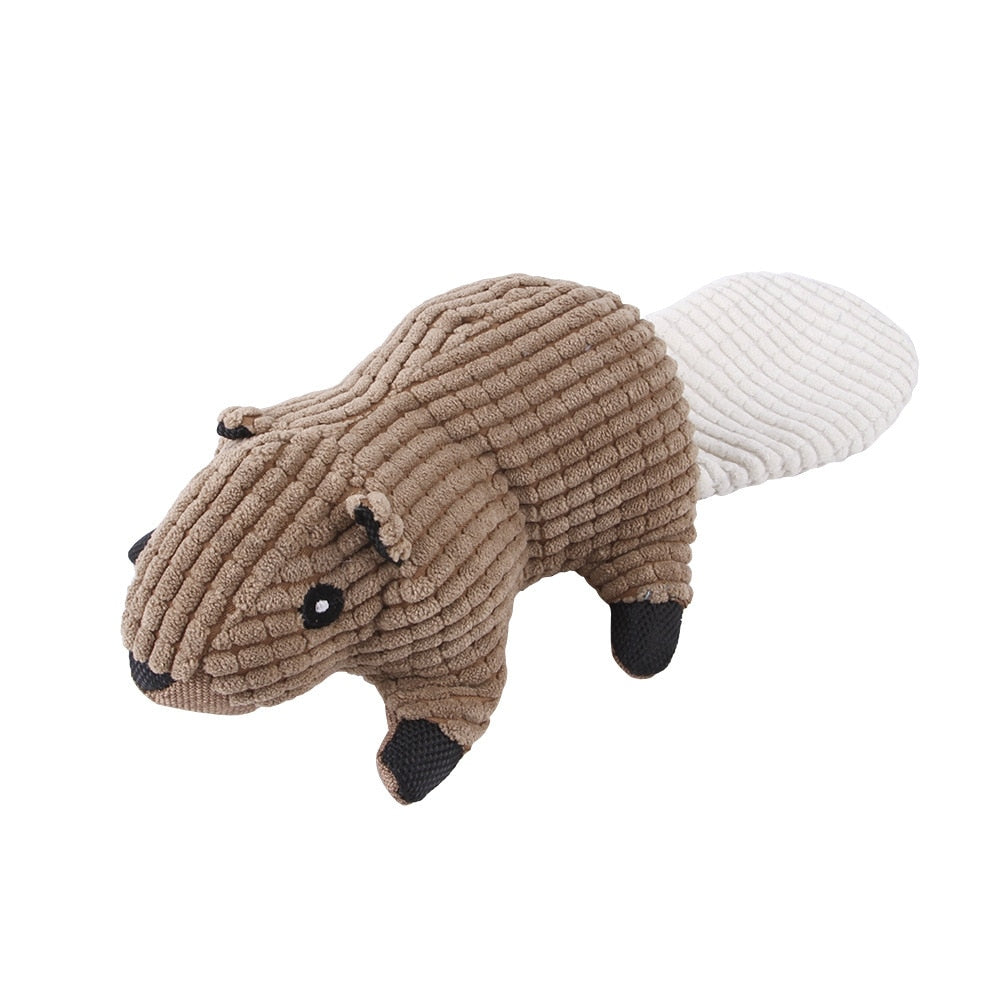 Plush Dog Toys Animals Shapes