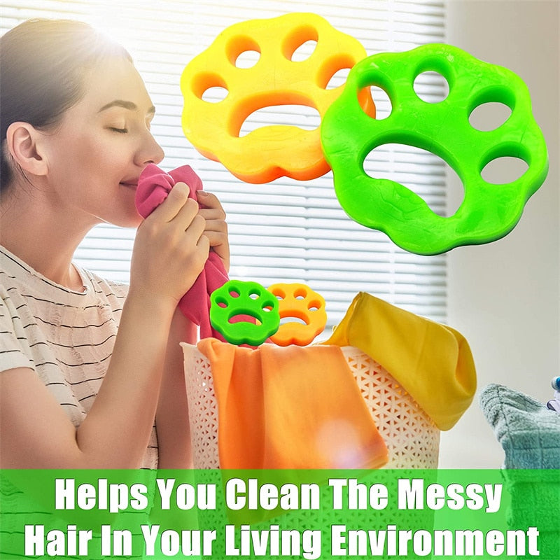 Reusable Pet Hair Remover Washing Machine Accessory