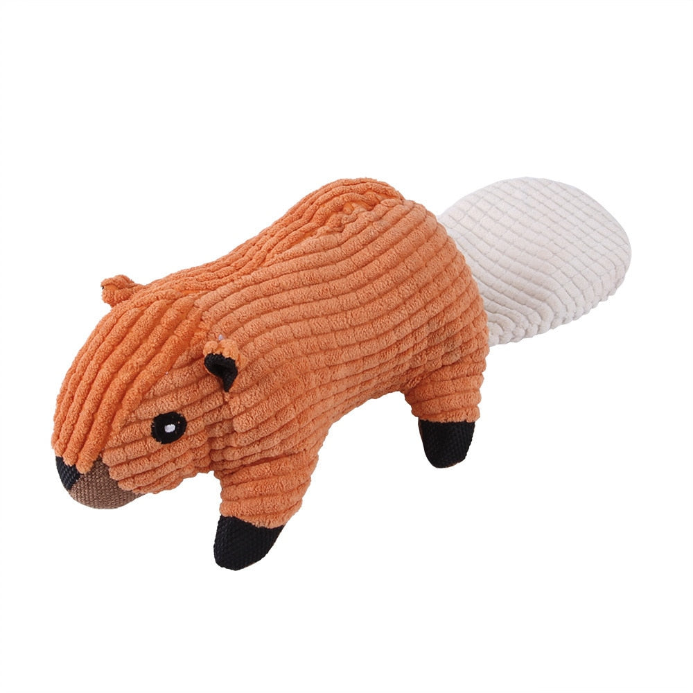 Plush Dog Toys Animals Shapes