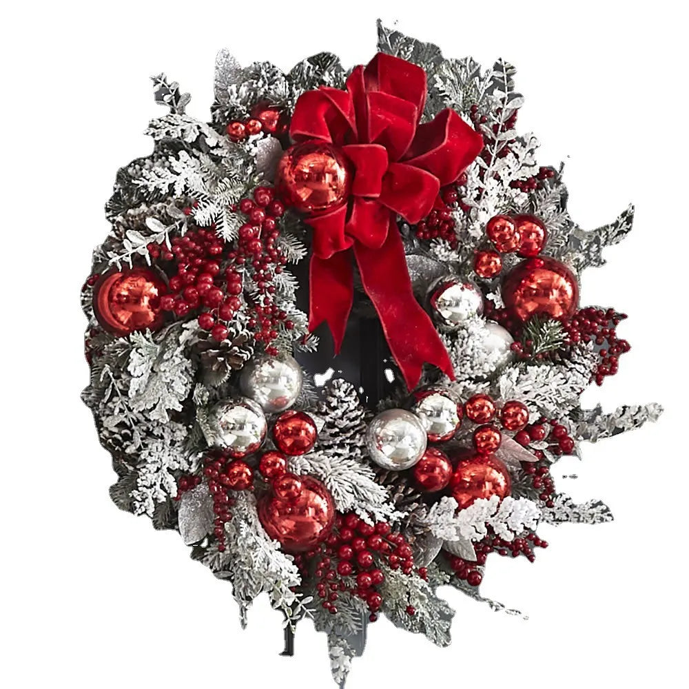 Christmas Ornament Wreath