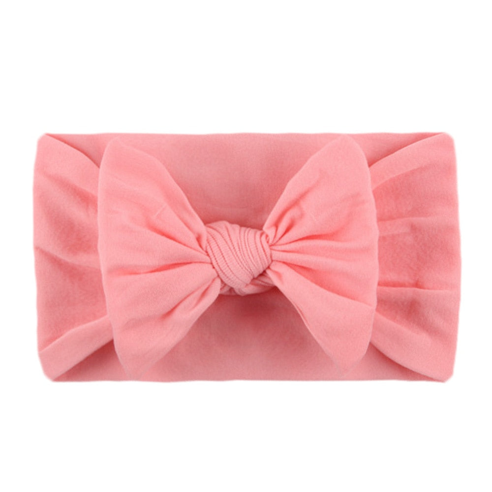 Big Bow Soft Baby Hat