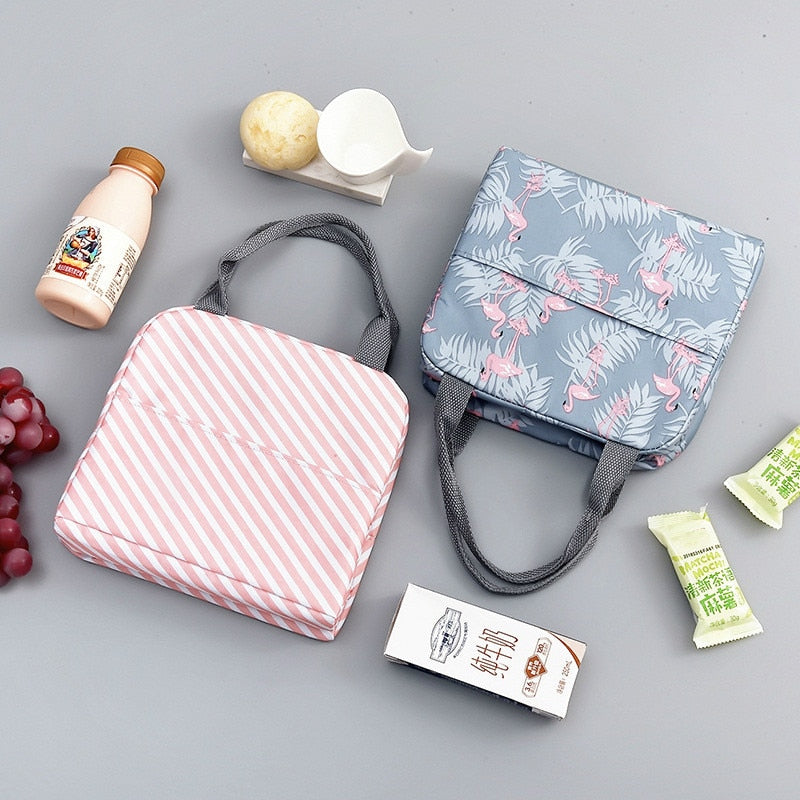 Insulated Canvas Lunch Box