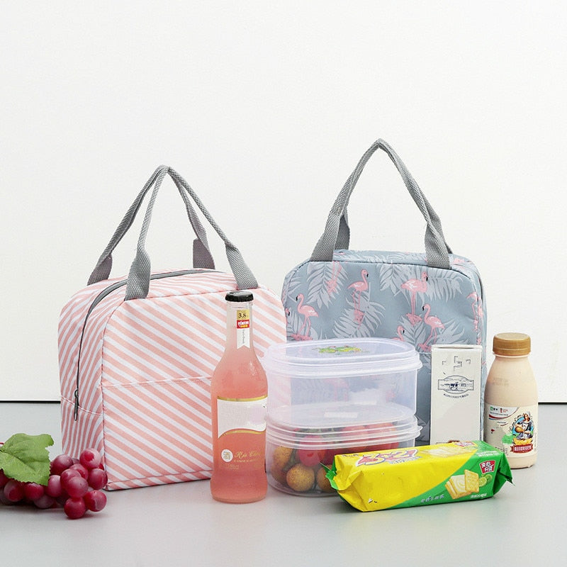 Insulated Canvas Lunch Box