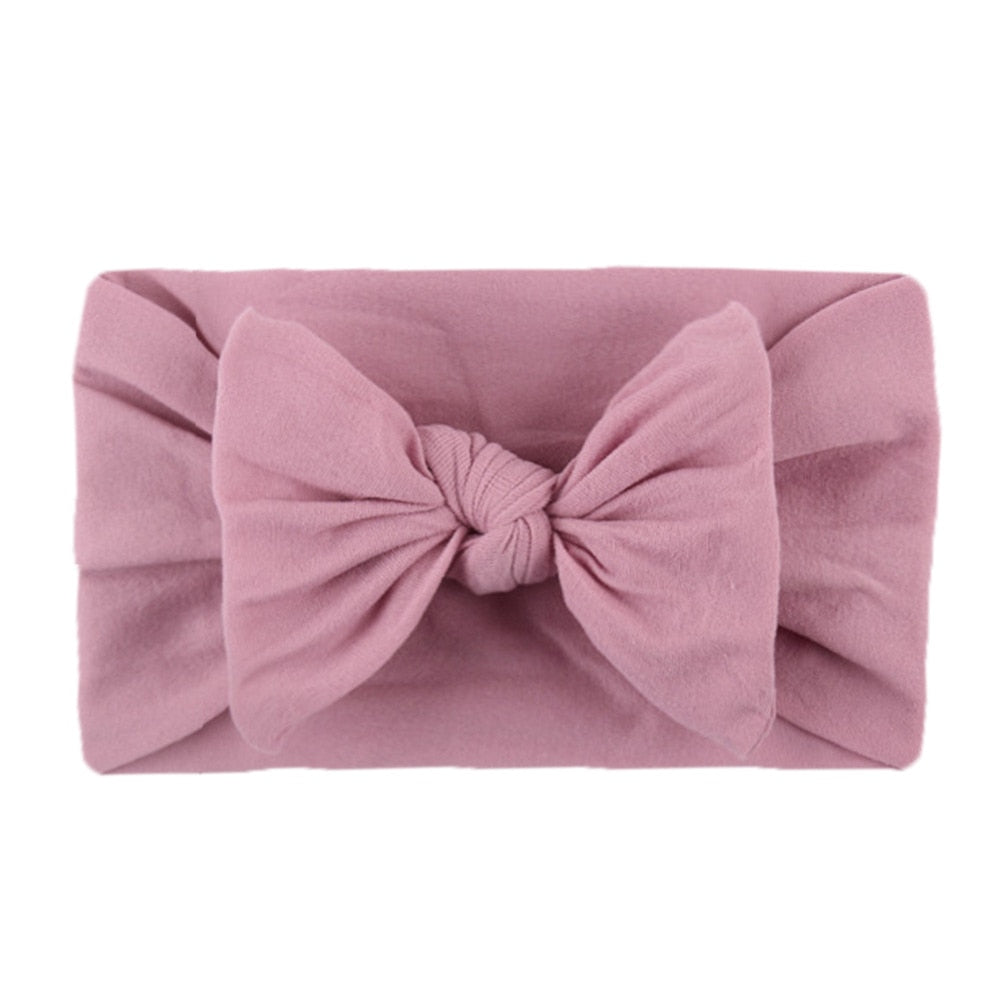 Big Bow Soft Baby Hat