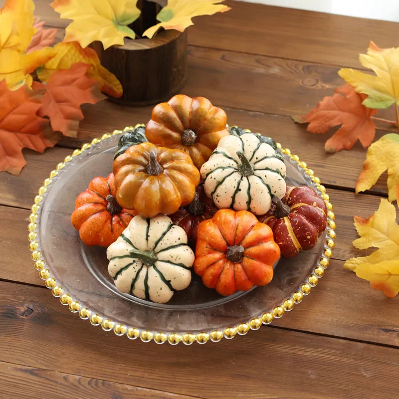 Mini Artificial Pumpkins