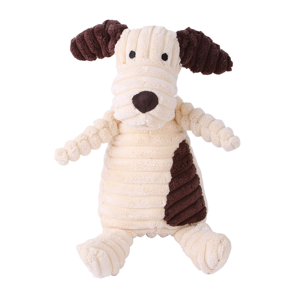 Plush Dog Toys Animals Shapes