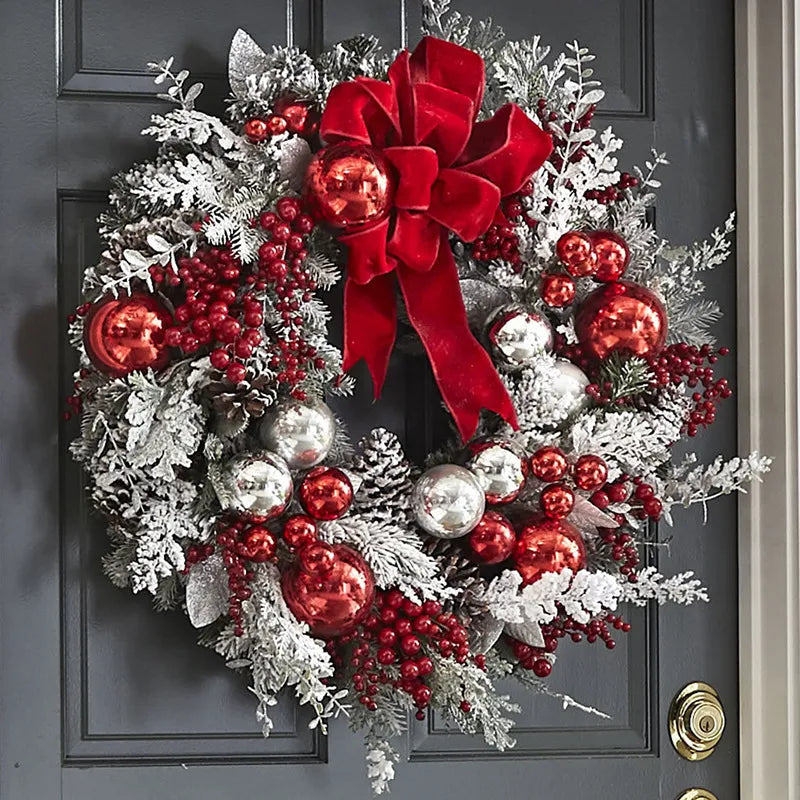 Christmas Ornament Wreath