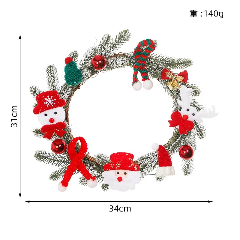 Christmas Candy Wreath